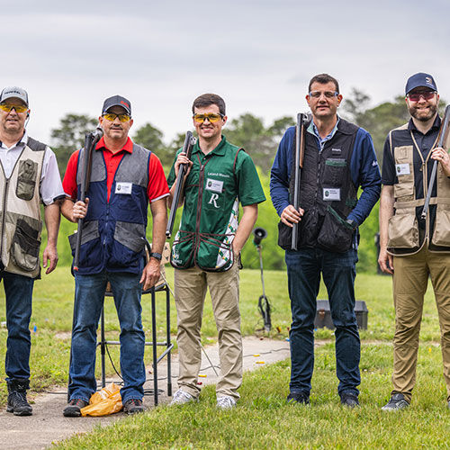 L to R: Forrest Wilson (Federal), Mike Overberg (CCI/Speer), LeLand Mason (Remington), Rep. David Valadao, R-Calif., Jon Zinnel (The Kinetic Group)